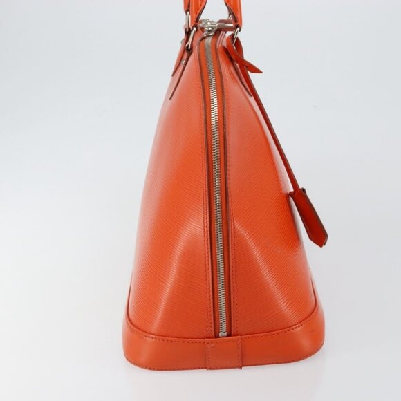 LOUIS VUITTON Epi Alma GM Hand Bag Orange Pimon M40633 LV Auth 145834 - Picture 6 of 16